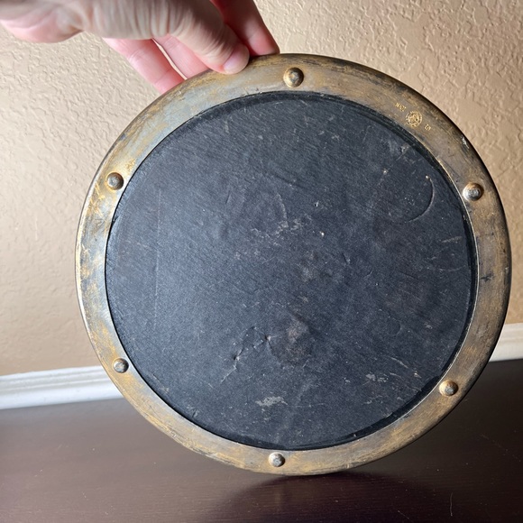 Antique 1910 Beveled Glass Mirror Vanity Tray, Platter, Toiletries Display Stora - Picture 5 of 7